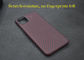 Favorable caja del teléfono de la fibra de Max Aramid Phone Case Carbon del iPhone 11 protector fuerte